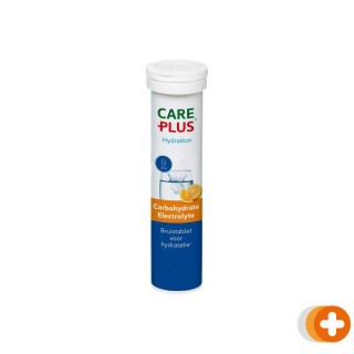 Care plus carbohydrate electrolyte bruistablet orange
