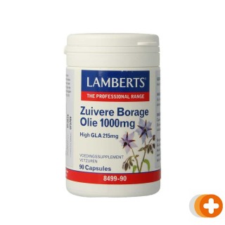 Lamberts zuivere borage olie 1000mg