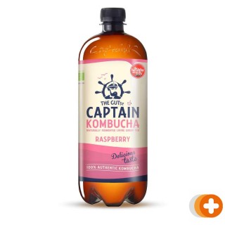 The gutsy captain kombucha california raspberry