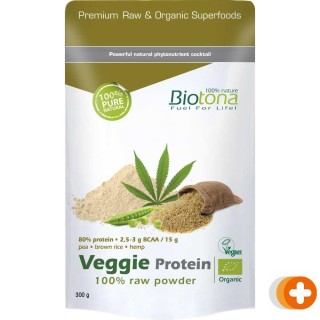 Biotona veggie protein powder raw
