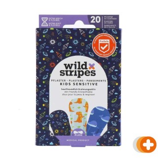 Wild stripes kids space pleisters