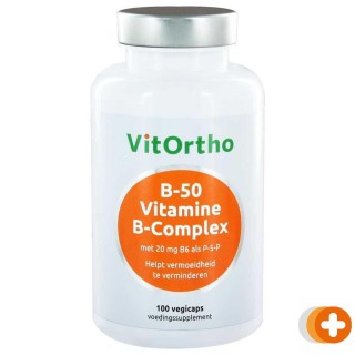 Vitortho b-50 vitamine b-complex capsules