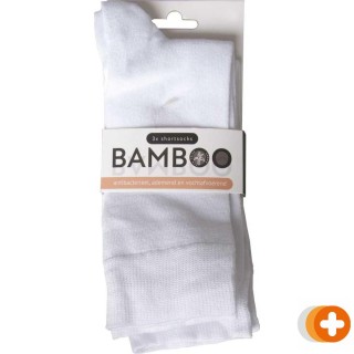Bamboo airco sokken wit 35-38