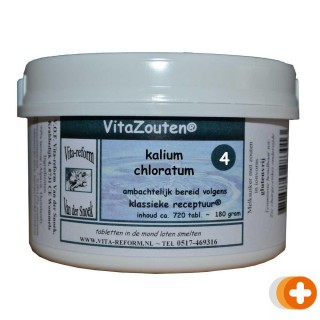 Vita reform vitazouten nr. 4 kalium chloratum muriaticum