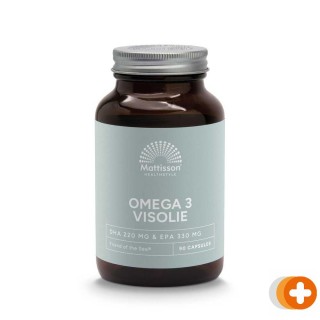 Mattisson omega 3 visolie 33% epa/ 22% dha