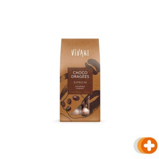 Vivani choco dragee espresso