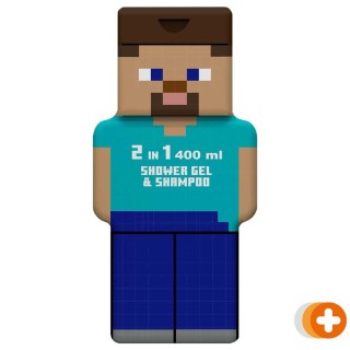 Minecraft steve 2d shower gel & shampoo 2 in 1