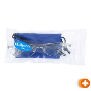 Melleson leesbril +2.00 universeel randloos