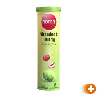 Roter vitamine c lime & lychee bruistabletten