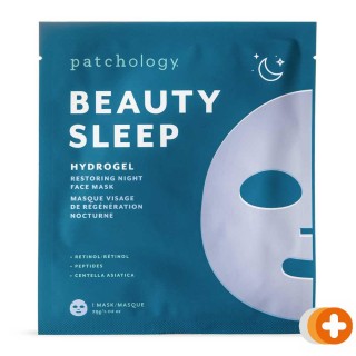 Patchology beauty sleep hydrogel restoring night face mask