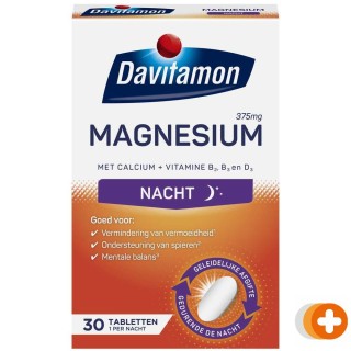Davitamon magnesium voor de nacht tabletten
