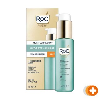 Roc multi correxion hydrate & plump moisturiser spf30